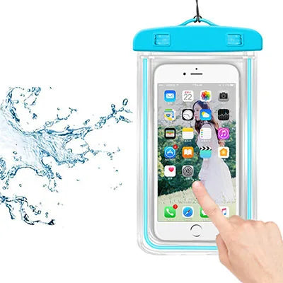 Waterproof Phone Pouch Drift Diving Swimming Bag – Underwater Dry Bag Case Cover for Phones