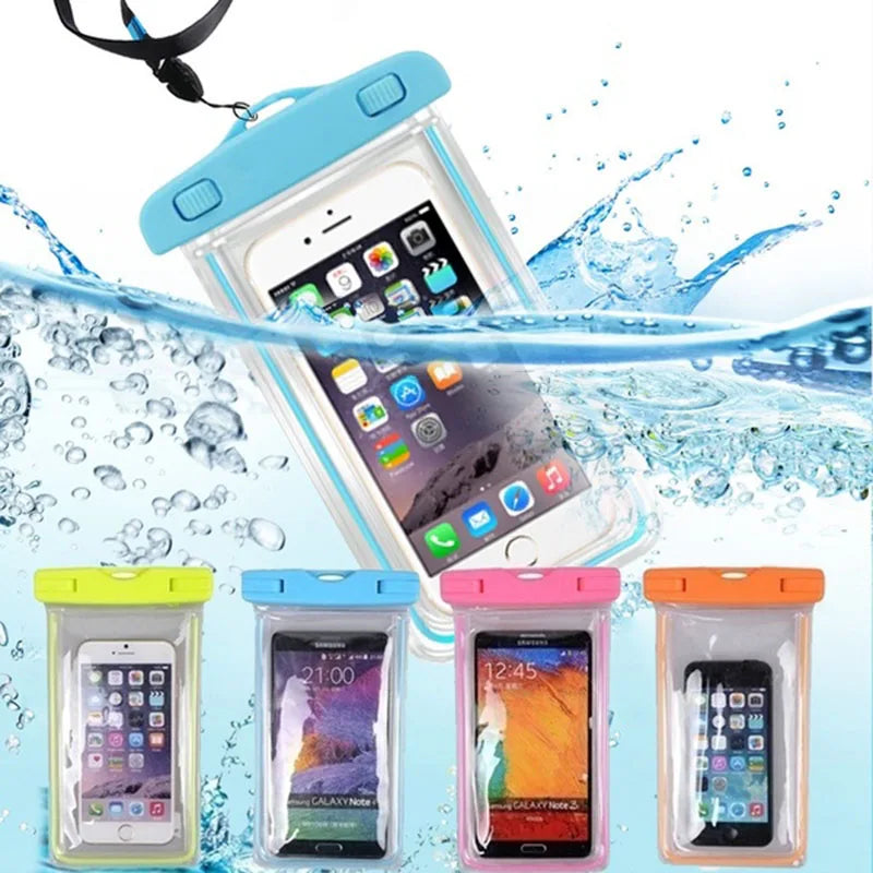 Waterproof Phone Pouch Drift Diving Swimming Bag – Underwater Dry Bag Case Cover for Phones
