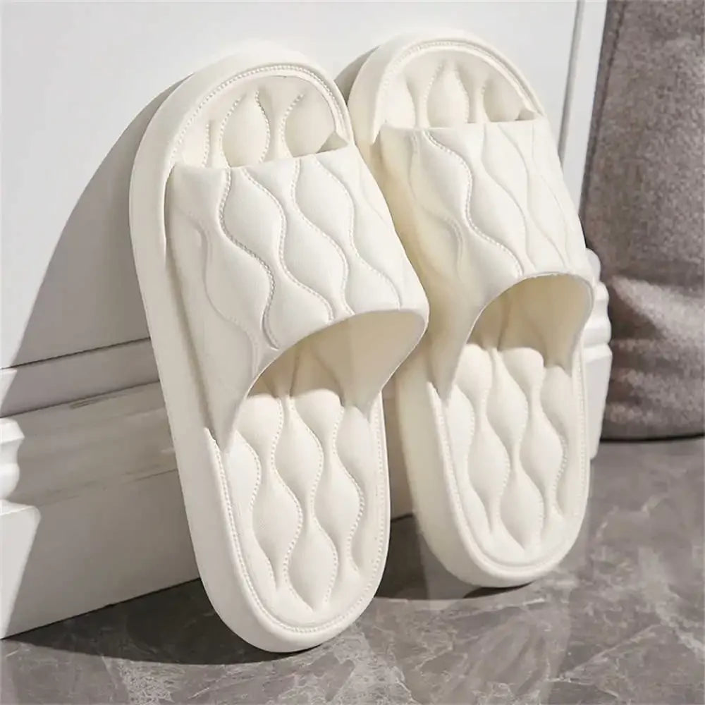 Sporty Quilt-Pattern Slippers