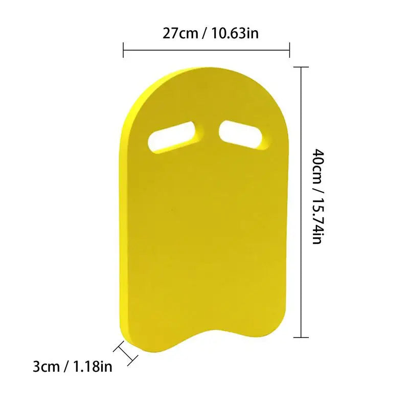 "EVA Swimming Kickboard for Beginners with Non-Slip Handles"
"Durable Pool Kickboard for Swim Training"
"Kids Swimming Float with High Buoyancy for Beginners"