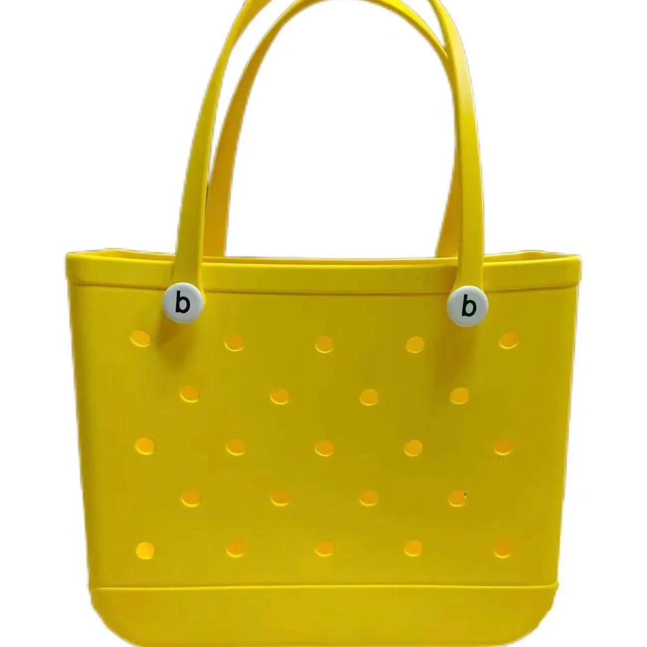 Bogg Bag – Waterproof Rubber Basket Tote with Large Capacity, Multi-Use Summer Handbag, Travel & Shopping Storage Bag for Women