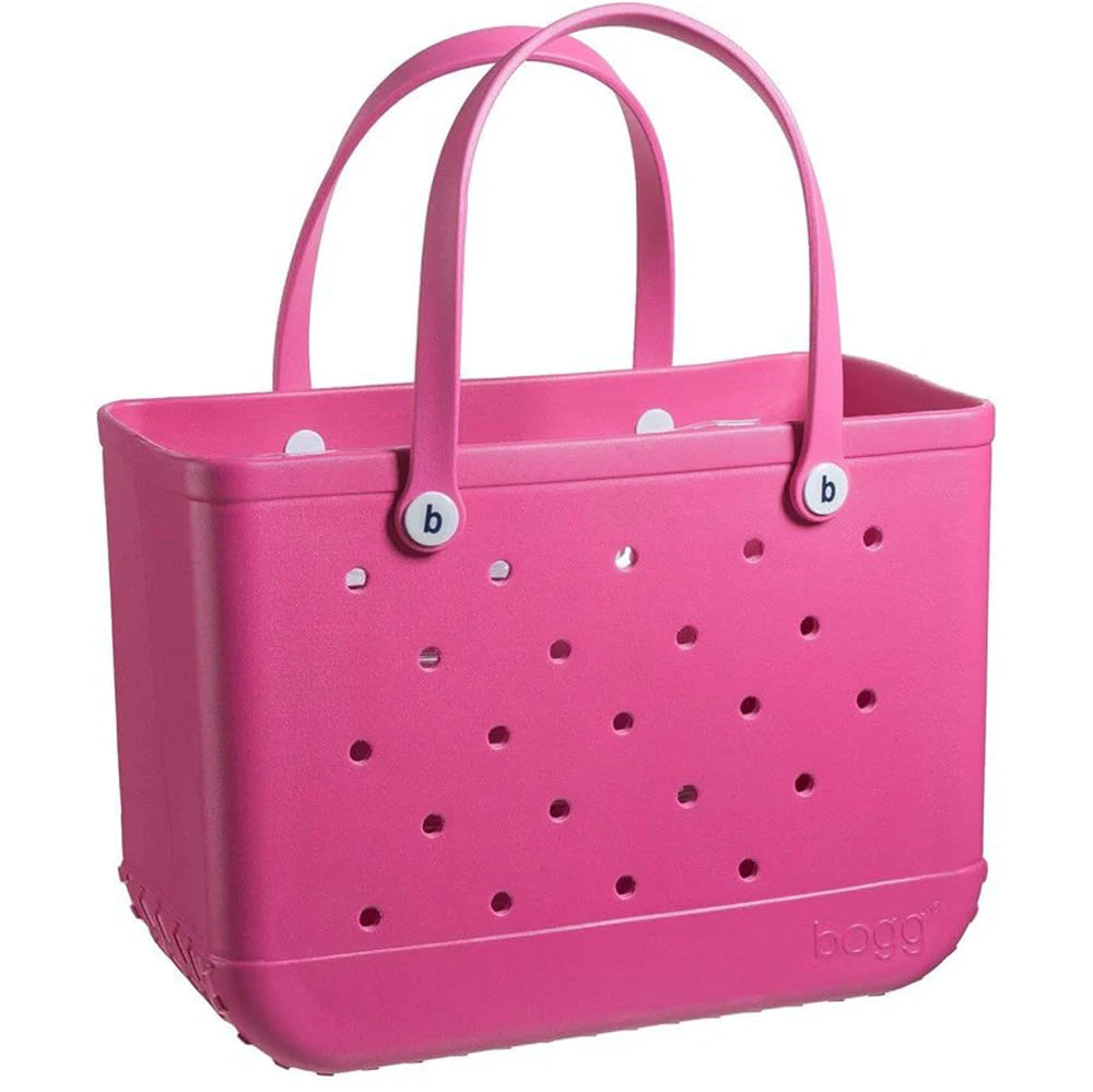 Durable Waterproof EVA Beach Bag with Solid Color & Fashion Hole Design – Portable Handbag for Swimming, Sports, Shopping & Outdoor Activities