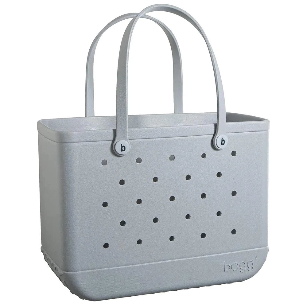 Durable Waterproof EVA Beach Bag with Solid Color & Fashion Hole Design – Portable Handbag for Swimming, Sports, Shopping & Outdoor Activities
