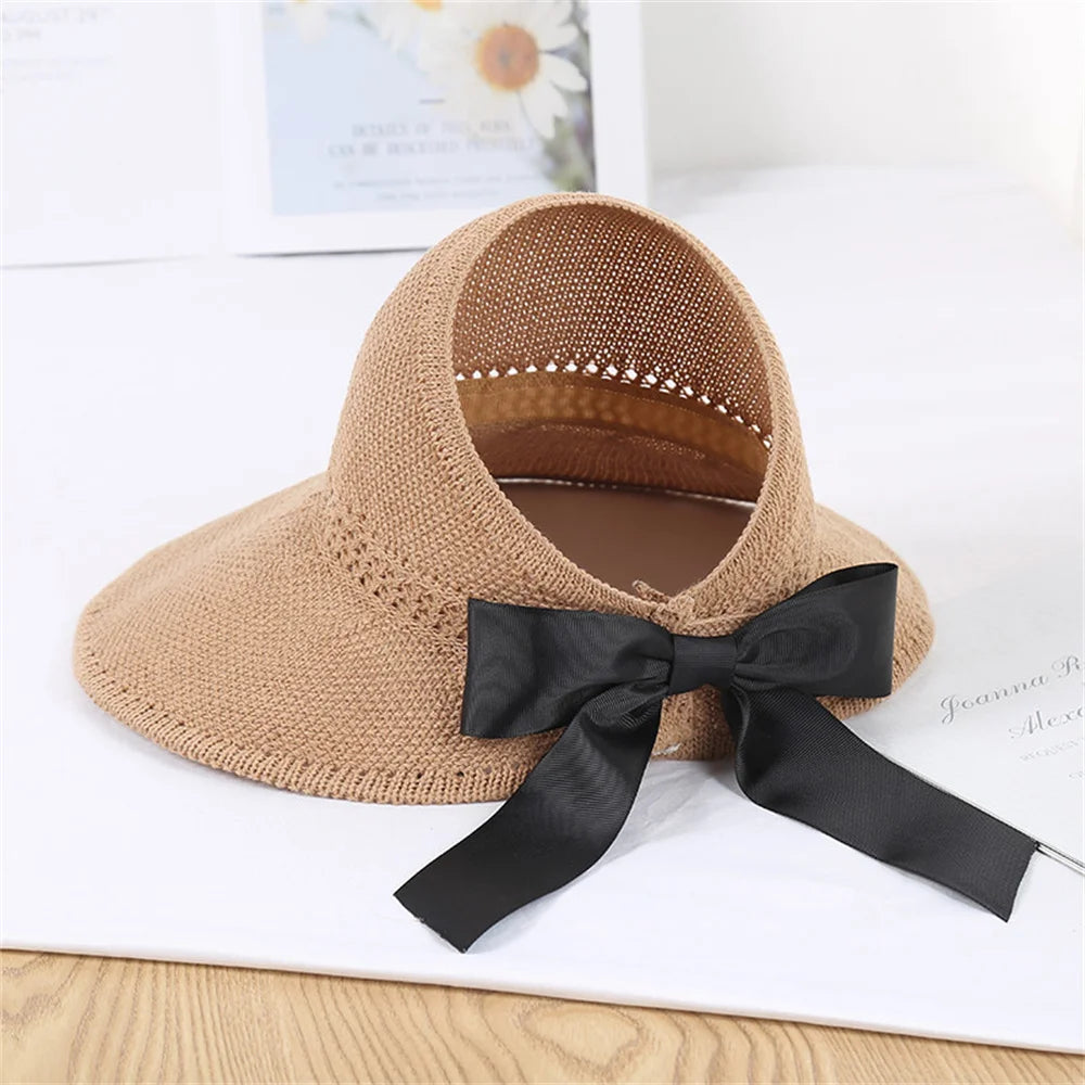 Natural Raffia Wide Brim Sun Hat