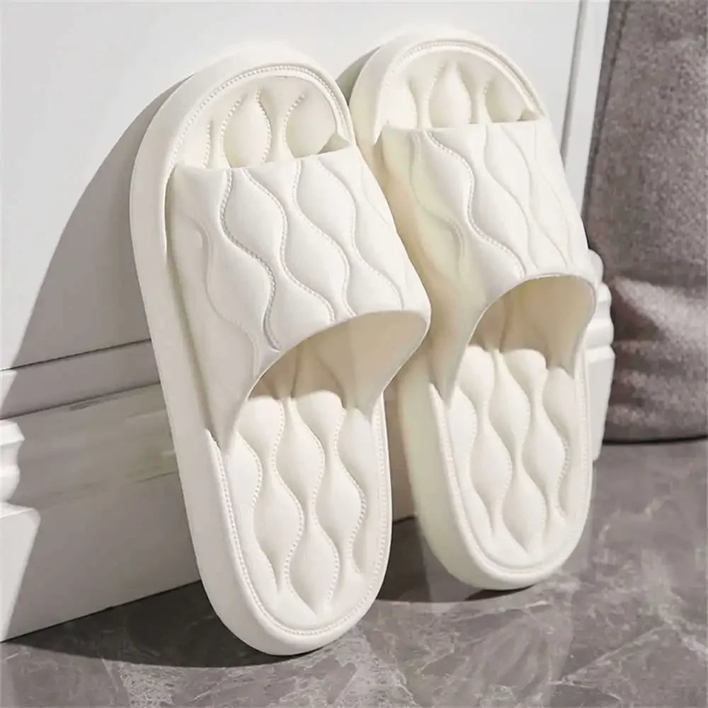 Sporty Quilt-Pattern Slippers