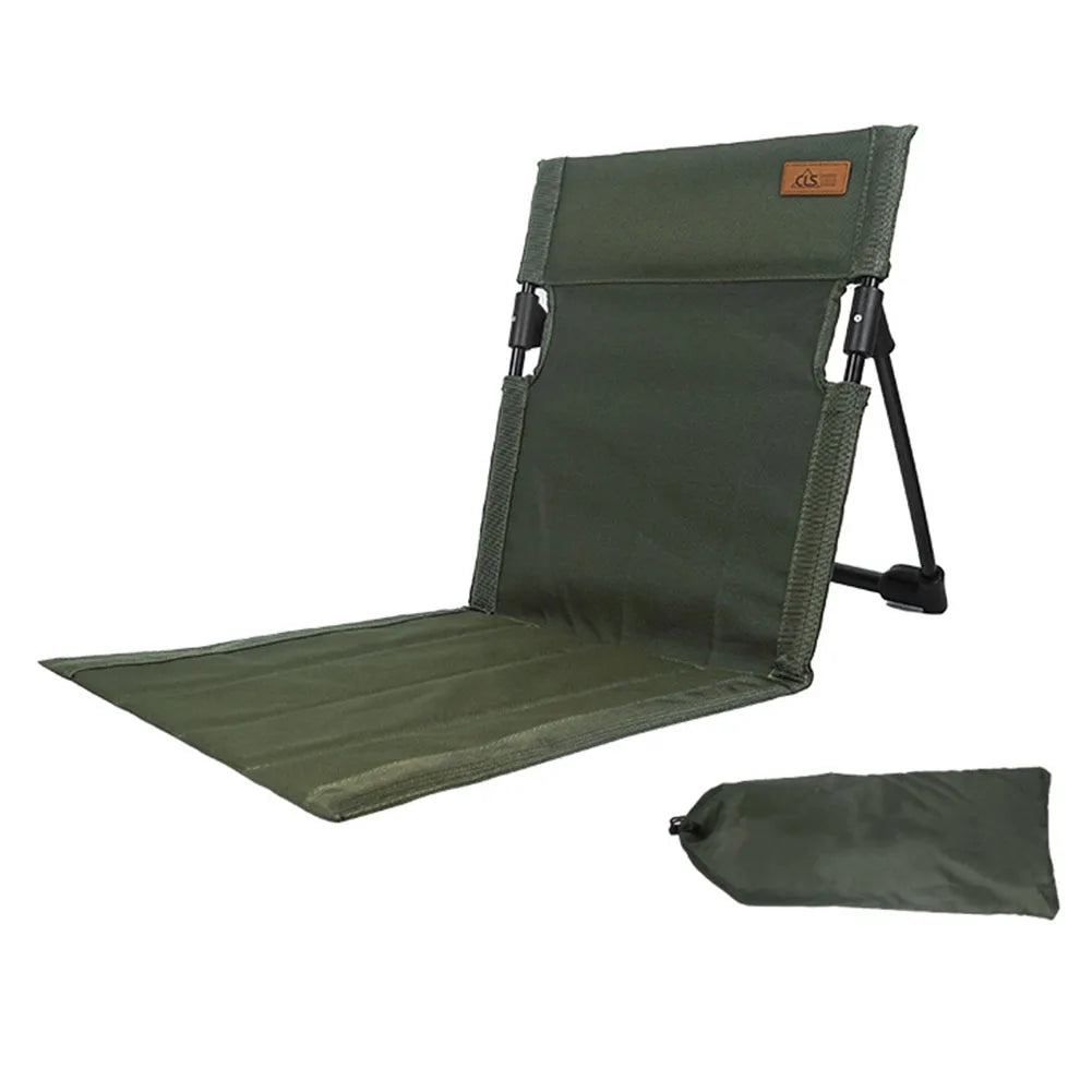 Portable Beach Chair Camping Chair – Ergonomic Design, Lightweight, Oxidation-Resistant, Stable Frame for Picnic, Barbecue & Outdoor Activities
