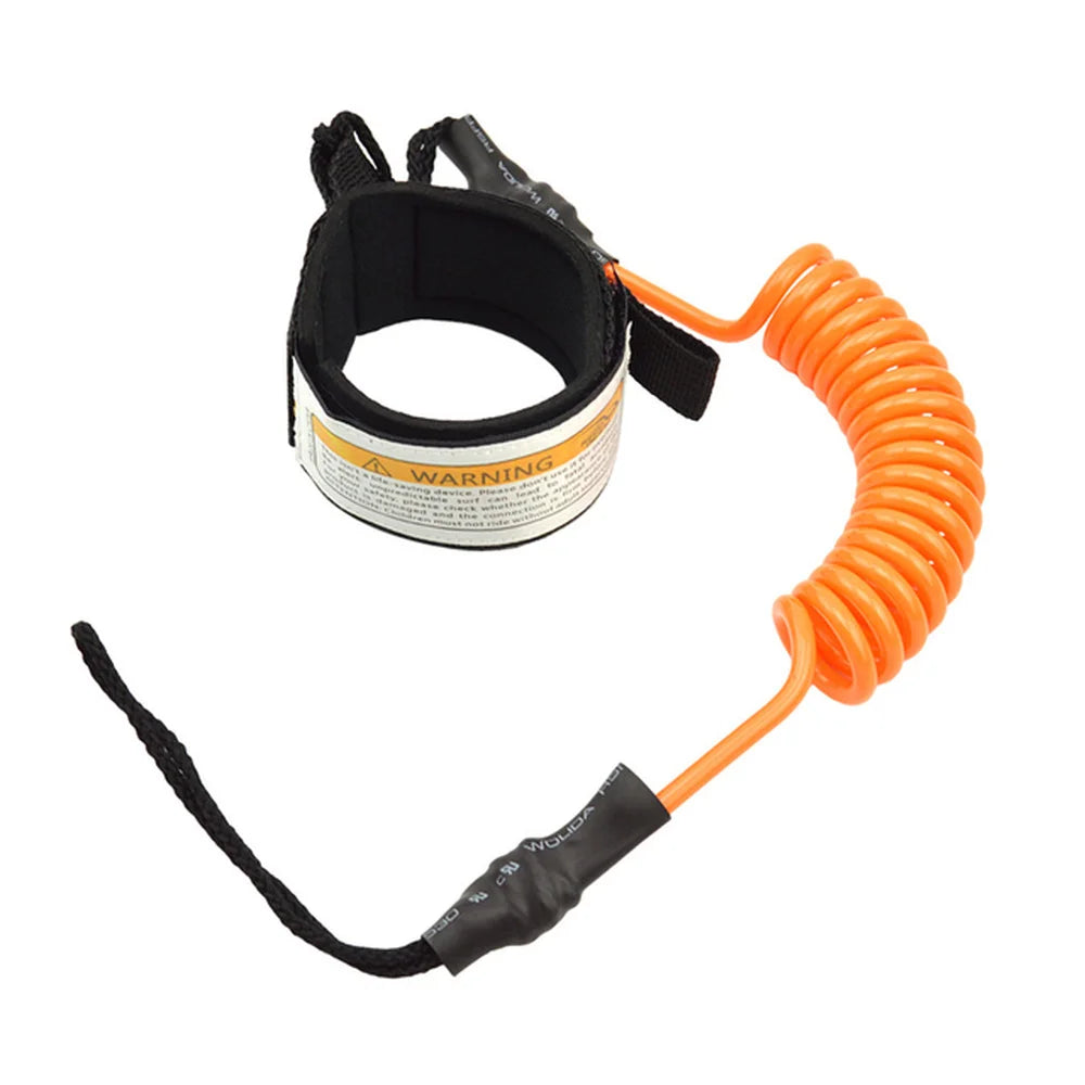 Coiled Surf Leash for Surfboard & Paddle Board