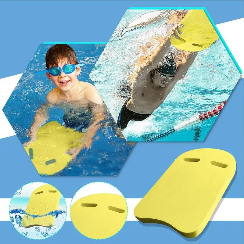 "EVA Swimming Kickboard for Beginners with Non-Slip Handles"
"Durable Pool Kickboard for Swim Training"
"Kids Swimming Float with High Buoyancy for Beginners"