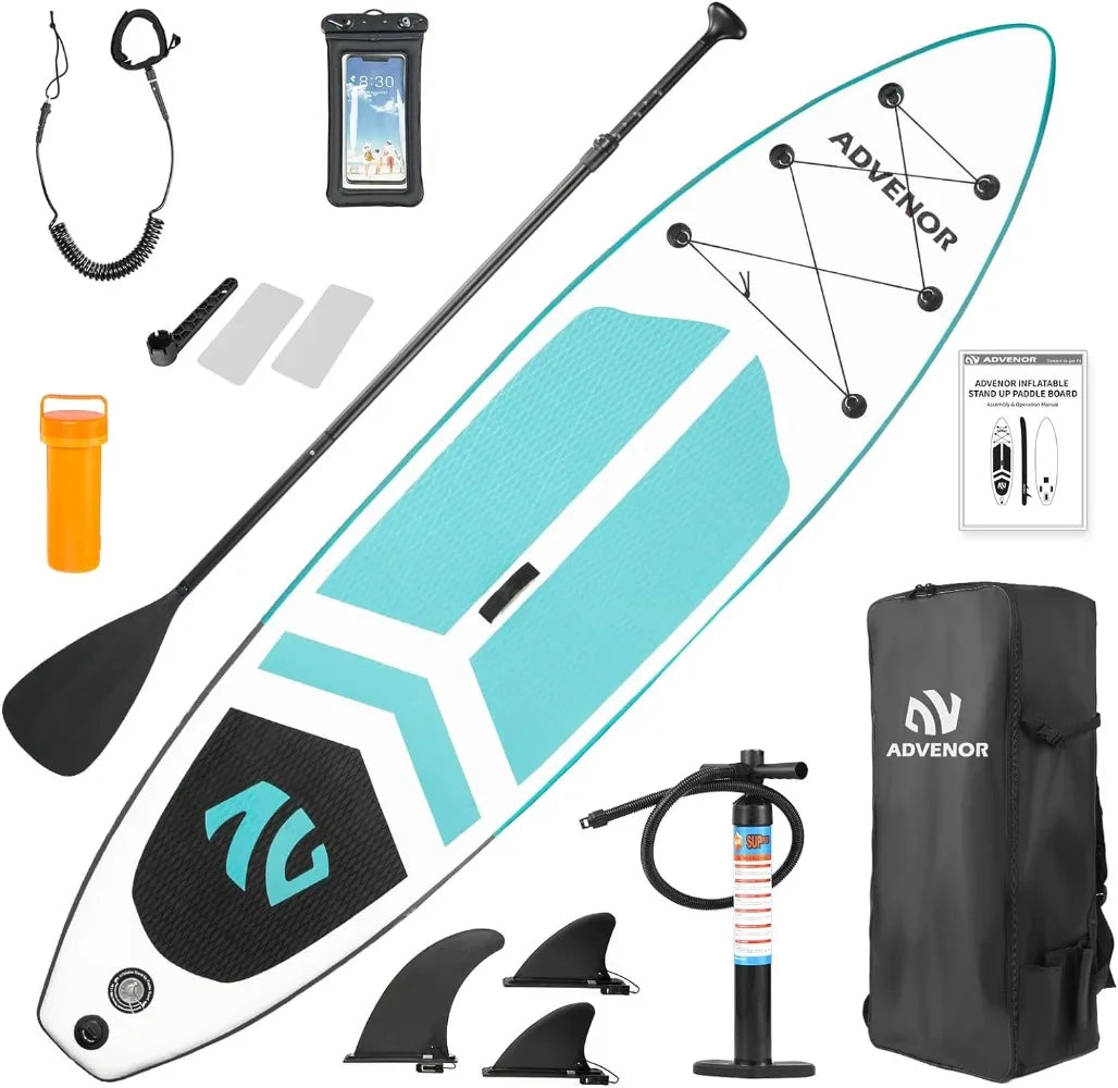 Inflatable Stand-Up Paddle Board (SUP) 11’ x 33” x 6” Extra Wide