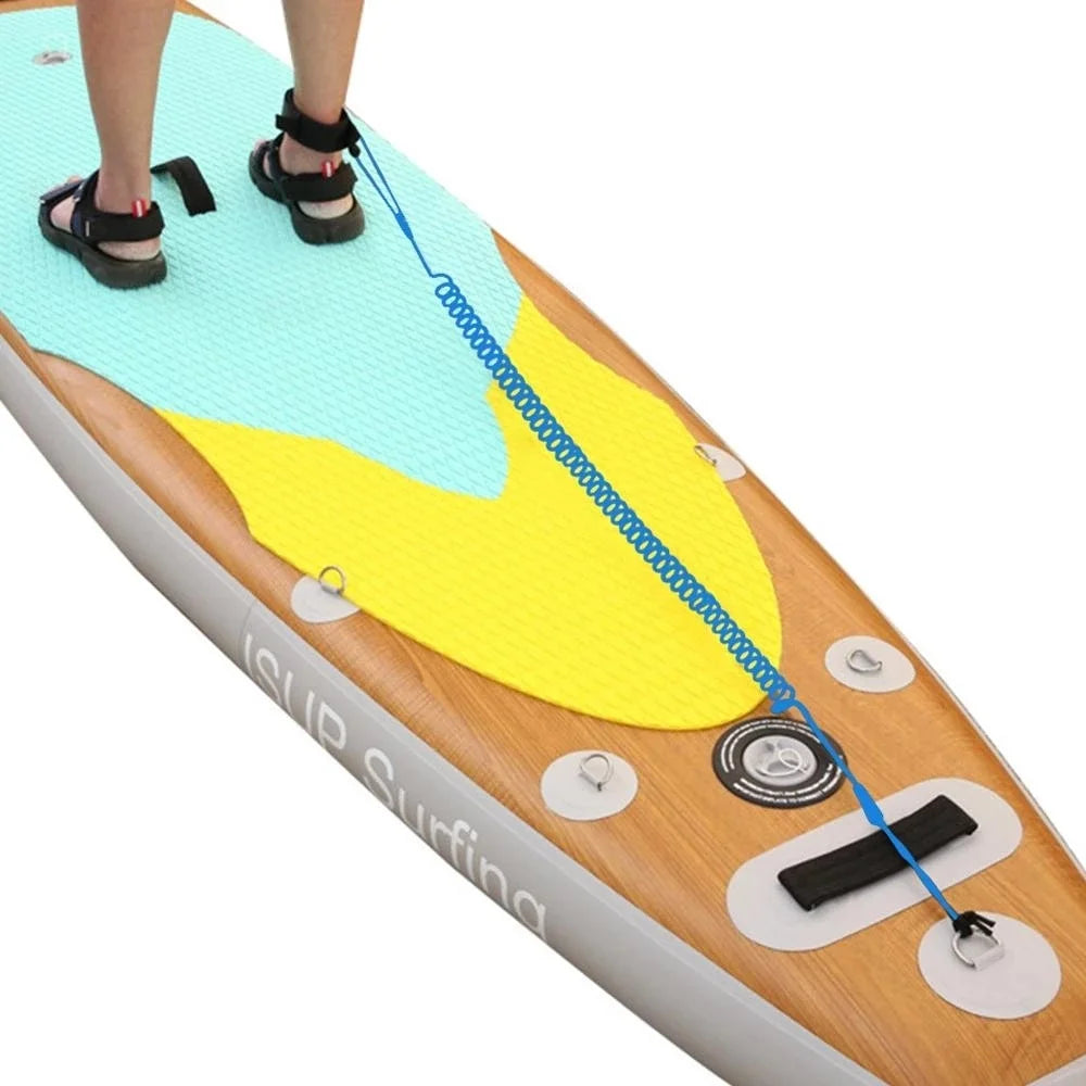 Coiled Surf Leash for Surfboard & Paddle Board