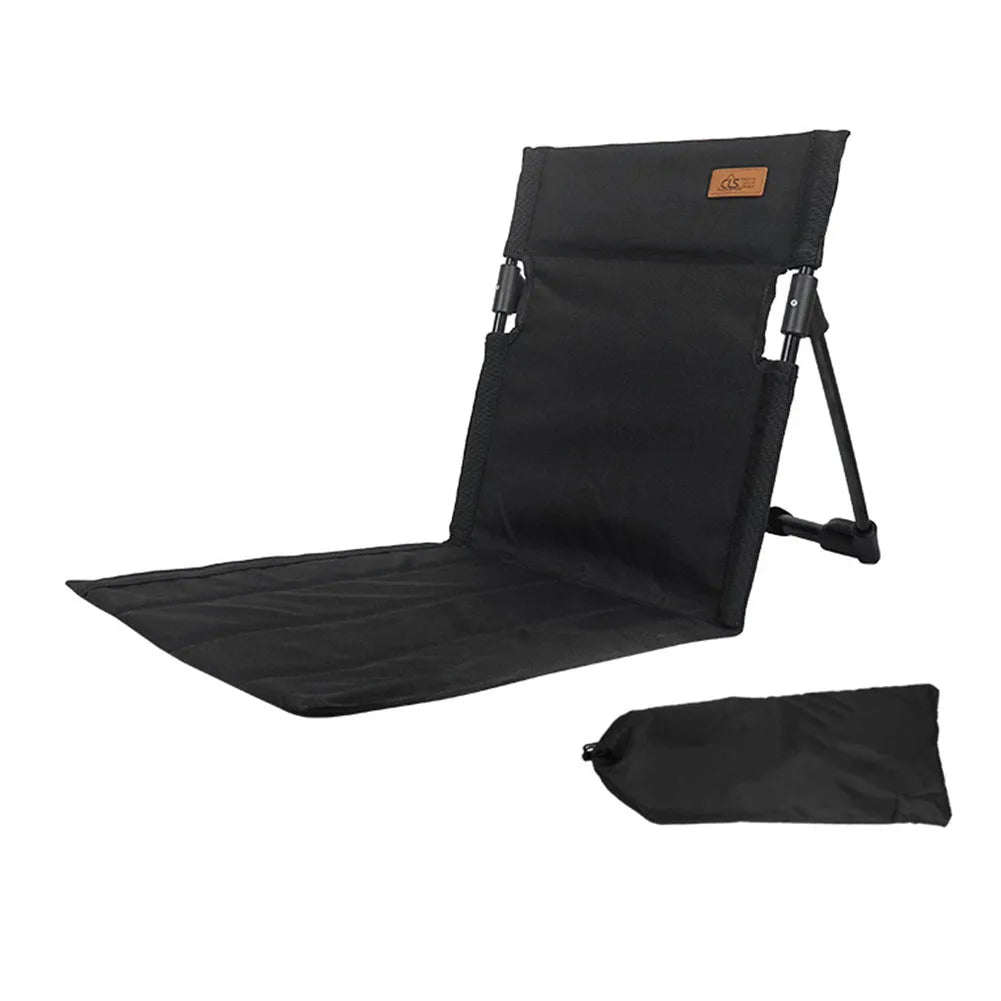 Portable Beach Chair Camping Chair – Ergonomic Design, Lightweight, Oxidation-Resistant, Stable Frame for Picnic, Barbecue & Outdoor Activities