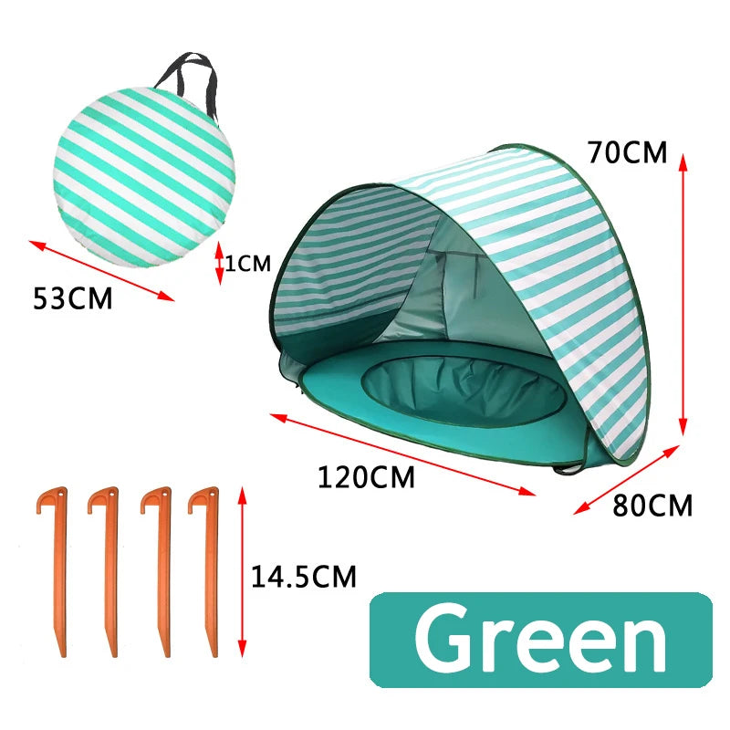 Baby Beach Tent with Pool