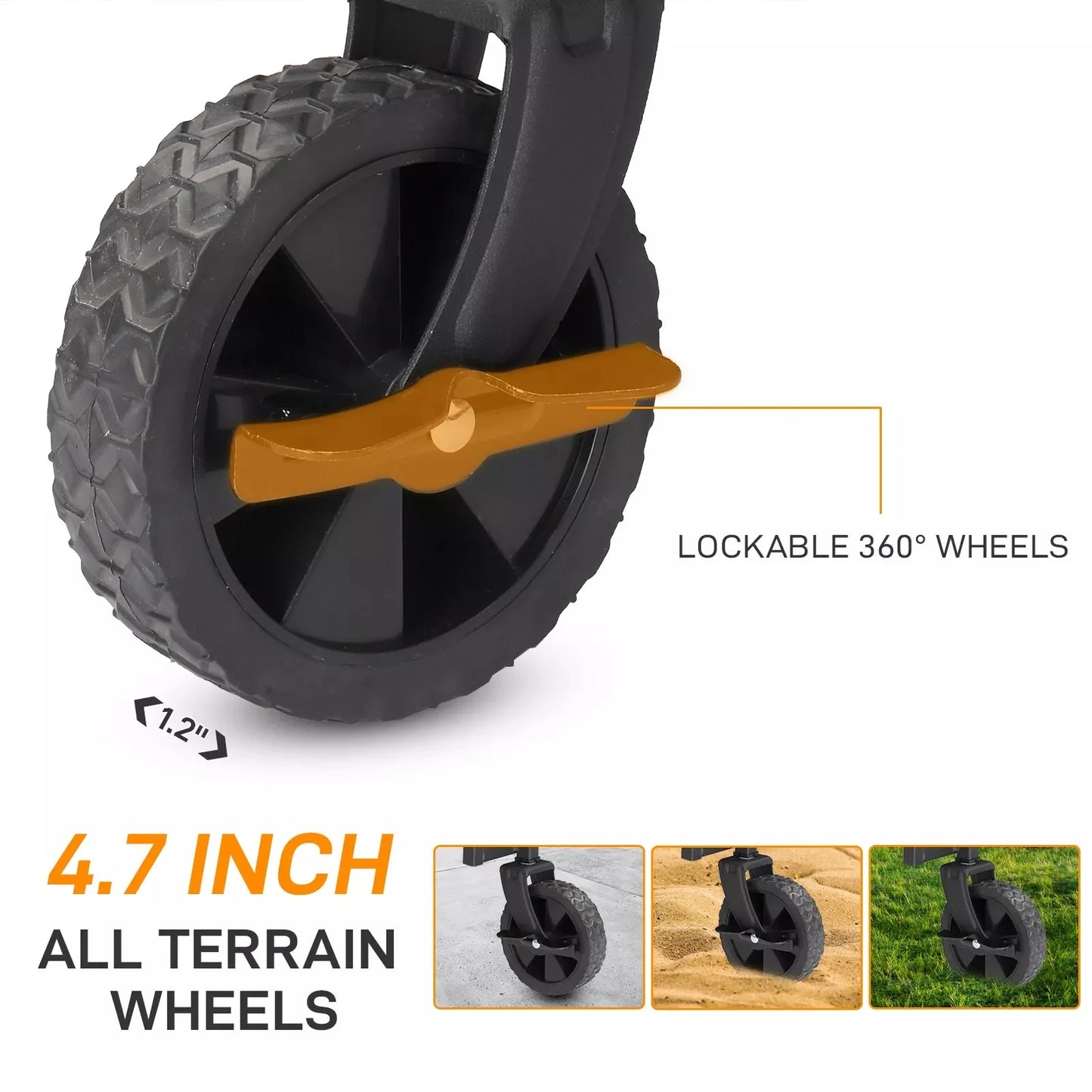"Collapsible folding wagon cart with 220 lbs capacity for outdoor use"
"Beach cart with adjustable handle and large storage space"
"All-terrain wheels and 600D Oxford fabric folding cart"