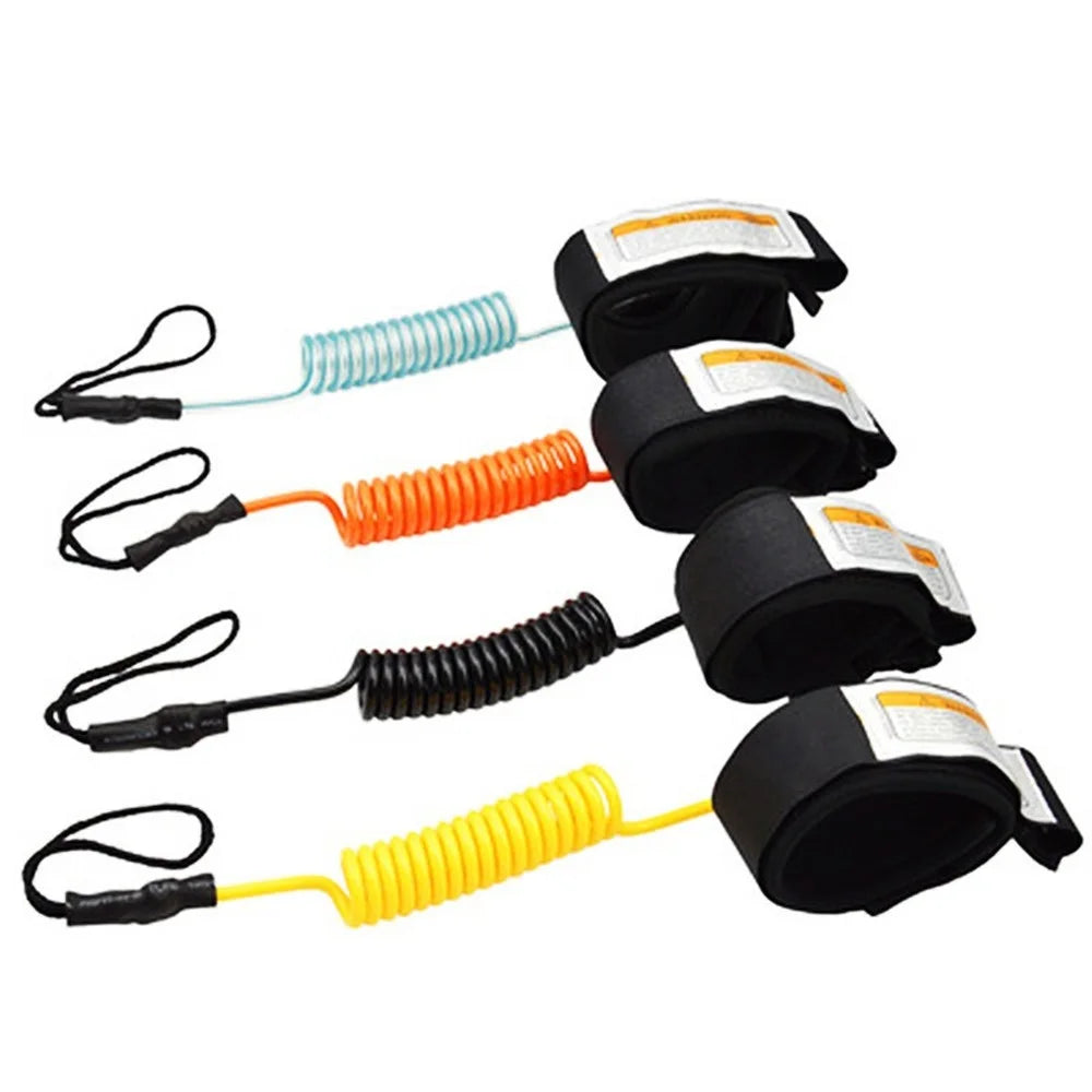 Coiled Surf Leash for Surfboard & Paddle Board
