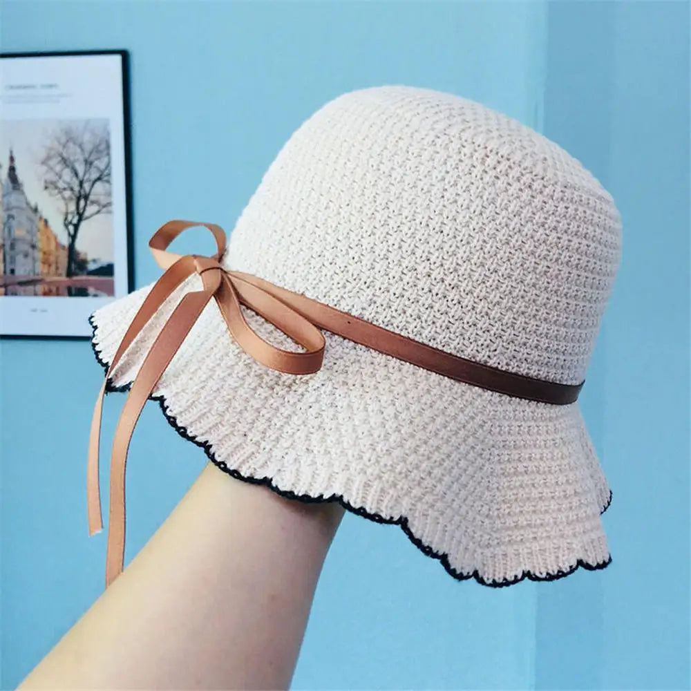Natural Raffia Wide Brim Sun Hat