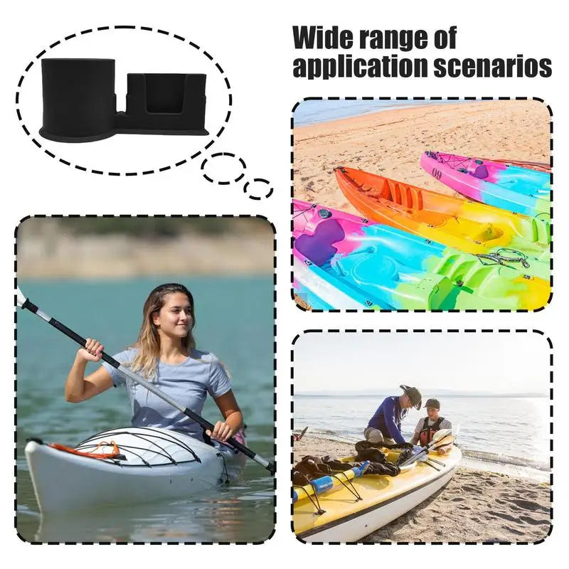 "Paddle Board Drink Holder with Suction Cups for Stability"
"SUP Drink Holder with Multi-functional Storage for Drinks, Snacks, and Keys"
"Compact Paddle Board Cup Holder for Stand Up Paddleboarding"