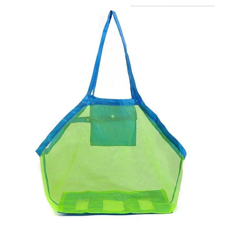 Sand Away Portable Mesh Bag – Large Beach Bag for Toys, Towels, and Cosmetics