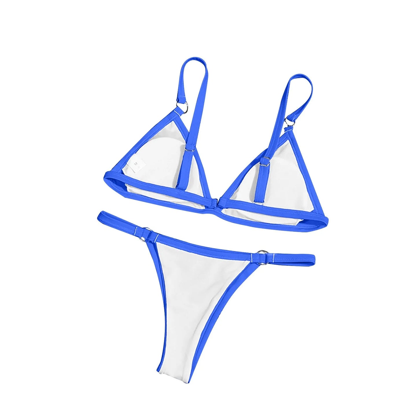"Sexy Solid Color One-Piece Bikini with Hollow Design"
"Women’s Halter Swimsuit with Wire-Free Support"
"Low Waist Sexy Bikini Swimsuit for Summer"