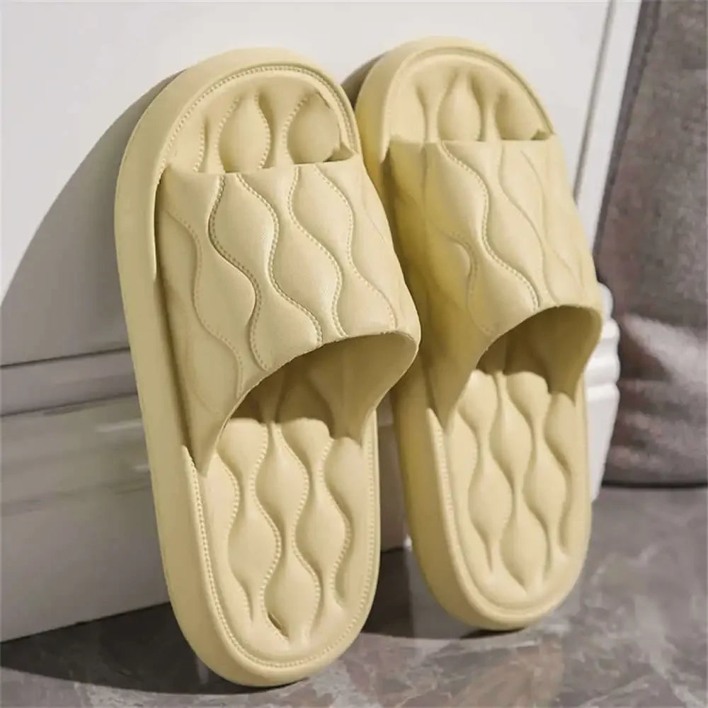 Sporty Quilt-Pattern Slippers