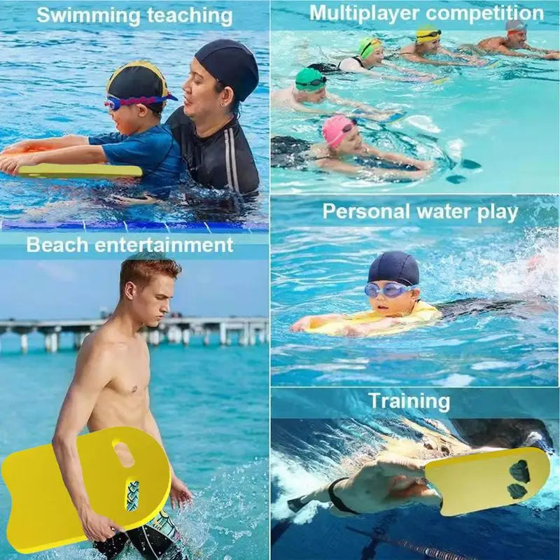 "EVA Swimming Kickboard for Beginners with Non-Slip Handles"
"Durable Pool Kickboard for Swim Training"
"Kids Swimming Float with High Buoyancy for Beginners"