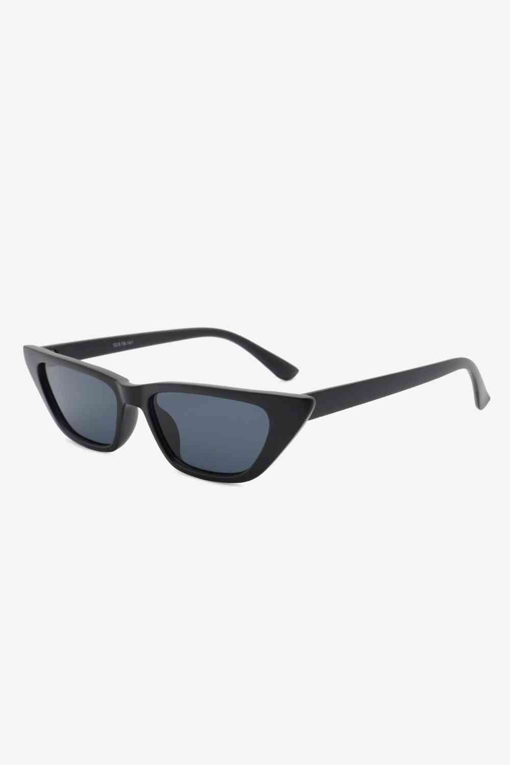 UV400 Polycarbonate Cat Eye Sunglasses with protective case – stylish eyewear for sun protection.