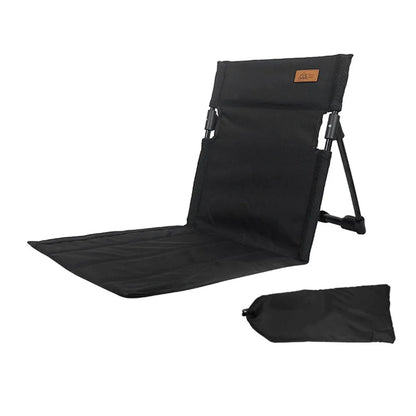 Portable Beach Chair Camping Chair – Ergonomic Design, Lightweight, Oxidation-Resistant, Stable Frame for Picnic, Barbecue & Outdoor Activities