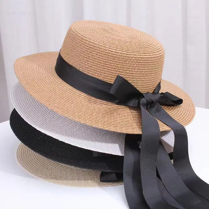 Natural Raffia Wide Brim Sun Hat